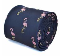 Frederick Thomas Designer Uomo Cravatta - Scuro Blu Fortunato Quadrifoglio Irish