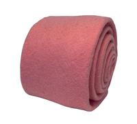 Frederick Thomas Designer Lana Uomo Cravatta - Corallo Rosa Arancione Tinta