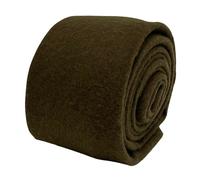 Frederick Thomas Designer Lana Uomo Cravatta - Kaki Militare Verde Oliva - Tinta