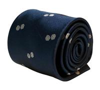 Frederick Thomas Designer Men-S Cravatta Blu Scuro Navy Dado Azzardo Craps Las