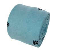 Frederick Thomas Designer Turchese Verde Pastello Bicicletta Uomo Cotone Vincolo