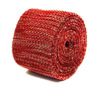 Frederick Thomas Maglia Seta Cravatta da Uomo - Rosso e Bianco - Macchiettato CM