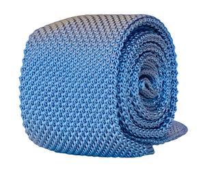 Frederick Thomas Maglia Seta Uomo Cravatta - Luce Grigio Argento Pallido Tinta