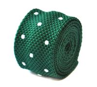 Frederick Thomas Maglia Seta Uomo Cravatta - Scuro Verde Smeraldo - a