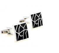 Frederick Thomas Nero Incrinato Design Quadrato Gemelli FT2850