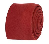 Frederick Thomas Rosso 100% Lana Cravatta da Uomo Classico