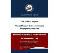 Frederick Zimmerman U S Dept o Pillars of Russia's Disinformation an (Tascabile)