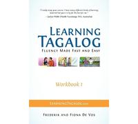 Frederik De Vos Learning Tagalog - Fluency Made Fast and Easy - Work (Tascabile)
