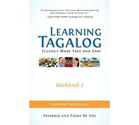 Frederik De Vos Learning Tagalog - Fluency Made Fast and Easy - Work (Tascabile)