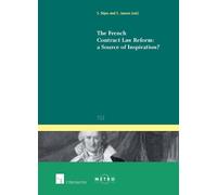 Frederik Peerae The French Contract Law Reform: a Source of Inspirat (Tascabile)