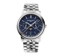 Frederique Constant Analogico Modello Orologio FC Classics Business Timer AC 40 mm. Marca FC-270N4P6B, argento, Bracciale