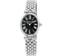 Frederique Constant Classics Art Deco FC-200MPB2V6B Women's Watch - Black Mother-of-Pearl Dial, Stainless Steel Bracelet