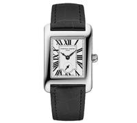Frederique Constant Classics Carrée Small Seconds FC-235S2C6 - Silver Dial, Black Leather Strap