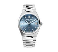 Frederique Constant Highlife Ladies Quartz FC-240ND2NH6B - 31mm Stainless Steel, Blue Dial with Diamonds