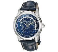 FREDERIQUE CONSTANT MEN'S WORLDTIMER MANUFACTURE AUTOMATIC WATCH FC-718NWM4H6