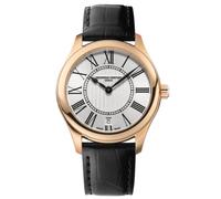 Frederique Constant Orologio Analogico al Quarzo Svizzero Donna con Cinturino in Pelle FC-220MS3B4