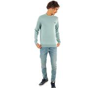FredPerry Maglia Uomo K9601 Nero, Blu chiaro, M
