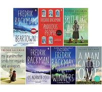 Fredrik Backman 7 Books Collection Set (Beartown, Us Against You, The Winners, Anxious People, Britt-Marie Was Here, My Grandmother Sends Her Regards and Apologises & A Man Called Ove)
