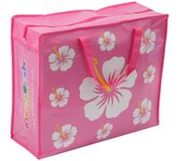 Freds Swim Academy-Borsa da spiaggia, colore: rosa/bianco