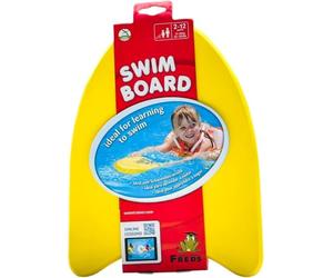 FREDS SWIM ACADEMY Kickboard & Swimboard Training Aid Float for Toddler and Children Aged from 2 Years to 12 Years Old. Buoyant Pool Floats Training Equipment for Kids