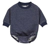 Fred's World by Green Cotton Sweat l/s Body Livello Base, Denim Navy, 56 Neonati