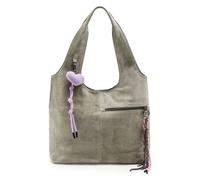 FredsBruder Beautiful Mess Borsa a tracolla Pelle 40 cm grigio