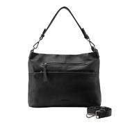FREDsBRUDER borsa a tracolla Hobo With Front Zipper Black