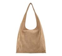 FREDsBRUDER borsa a tracolla Velvet Wild Hobo Camel
