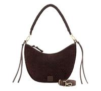 FREDsBRUDER borsa a tracolla Weave Harmony Round Midi Hobo Bag Dark Chocolate marrone scuro