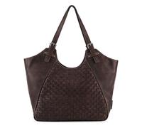 FredsBruder Calm Weave Borsa shopper Vera Pelle 45 cm marrone