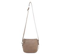 FredsBruder Daily Catch Borsa a tracolla Vera Pelle 25 cm grigio