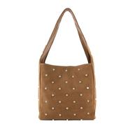 FredsBruder Endless Beads Borsa a tracolla Pelle 39 cm marrone