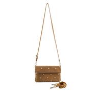 FredsBruder Endless Beads Pochette Vera Pelle 28 cm marrone