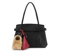FredsBruder My Bestie Borsa a spalla Vera Pelle 29.5 cm nero