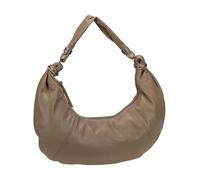 FREDsBRUDER Pelle borsa a tracolla Always With You Big Hobo Muddy Khaki grigio talpa