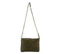 FREDsBRUDER Pelle borsa a tracolla Layer Crossbag Khaki Green cachi