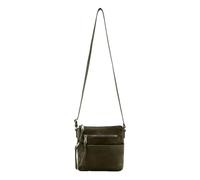 FREDsBRUDER Pelle borsa a tracolla My Old Friend Crossbag Khaki Green cachi