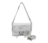 FREDsBRUDER Pelle borsa a tracolla Rebel At Heart Big Shoulderbag Silver argentato