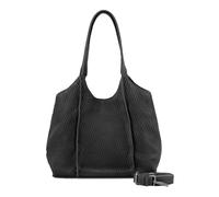 FREDsBRUDER Pelle borsa a tracolla Soft Cut Hobo Bag Black nero