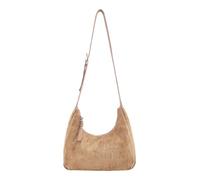 FREDsBRUDER Pelle borsa a tracolla Velvet Wild Midi Hobo Camel marrone chiaro