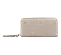 FREDsBRUDER Pelle portafoglio The Beaded Wallet Creamy Cream avorio