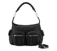 FredsBruder Pocket Play Borsa a spalla Vera Pelle 35 cm nero