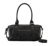 FredsBruder Pocket Play Borsa a spalla Vera Pelle 40 cm nero