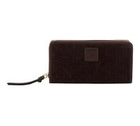 FREDsBRUDER portafoglio Weave Harmony Zip Wallet Dark Chocolate