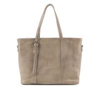 FredsBruder Shopper reversibile in pelle 37 cm marrone