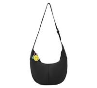 FredsBruder Take A Smile Borsa a tracolla Pelle 37 cm nero