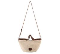 FredsBruder Teddy Layer Borsa a tracolla Pelle 40 cm beige