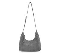 FredsBruder Velvet Wild Borsa a tracolla Pelle 26.5 cm grigio