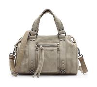 FredsBruder Whipstitch Soul Borsa a tracolla Pelle 30 cm grigio