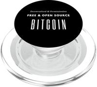 Free and Open Source Decentralized Blockchain Bitcoin BTC PopSockets PopGrip per MagSafe